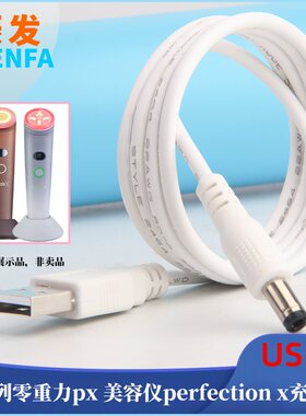 适用以色列Perfectio X零重力PX美容仪红外光脸部USB充电器线配件