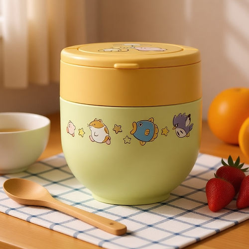 Skater保温罐双层饭盒上班便携便当盒成人儿童不锈钢酷洛米美乐蒂