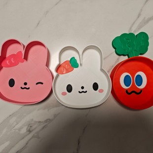 五月天卜卜碗纯真兔碗卜卜小萝卜应援纯真兔摆件挂件