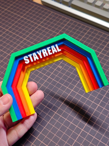 五月天STAYREAL快闪店方形拱形版应援摆件