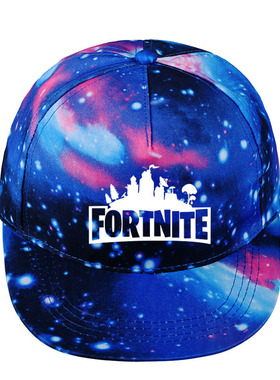 堡垒之夜星空帽子平沿棒球帽Fortnite游戏周边遮阳帽