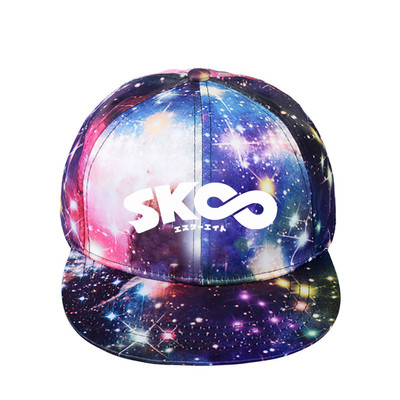 sk8 the infinity 星空帽子夏季新款时尚学生鸭舌帽户外遮阳帽