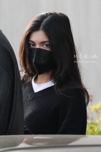 kylie ROW THE jenner金小妹同款 黑色Derignon羊绒针织毛衣纪掌柜