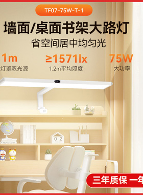 孩视宝夹式台灯书架学生学习专用儿童书桌护眼灯夹子TF07-75W-T-1