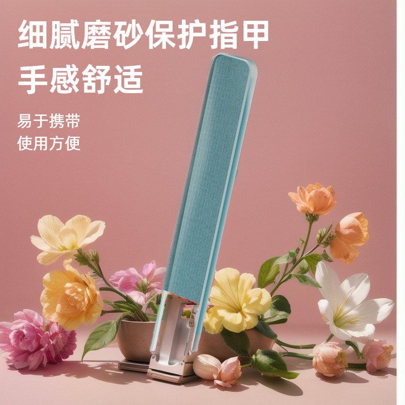 抛光锉玻璃指甲套装纳米条打磨