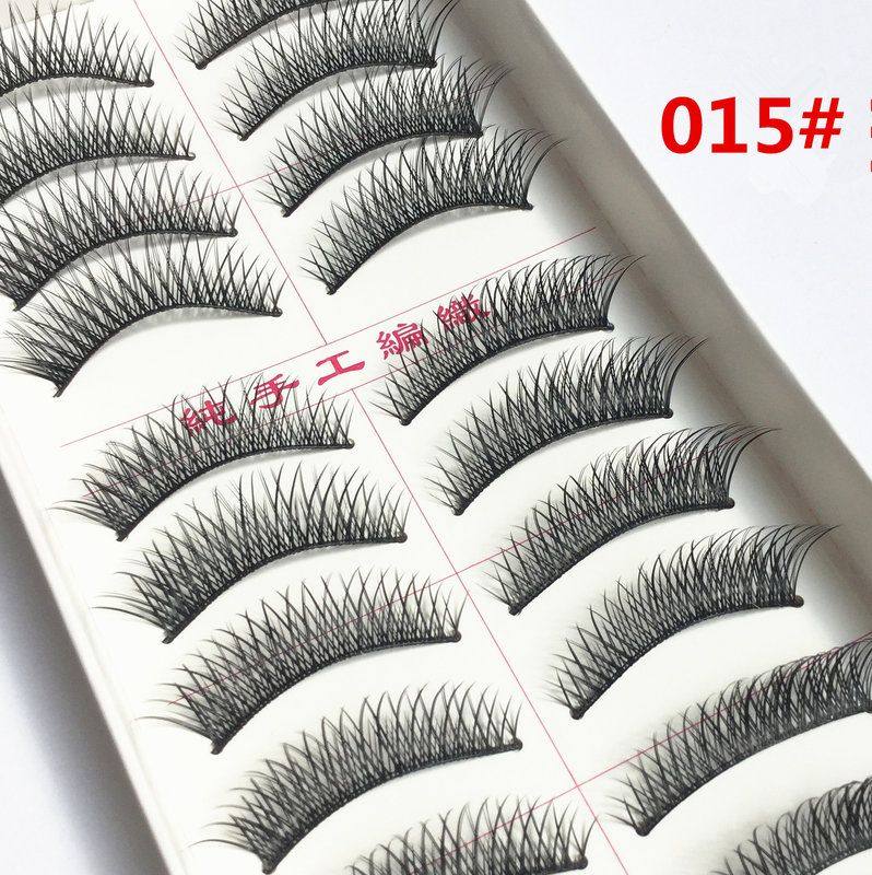 交叉眼睫毛 好半对装手工 很厂家自然台湾10凌乱#假睫毛015,彩妆/香水/美妆工具,假睫毛,淘宝优惠券,粉丝福利购,淘宝优惠卷