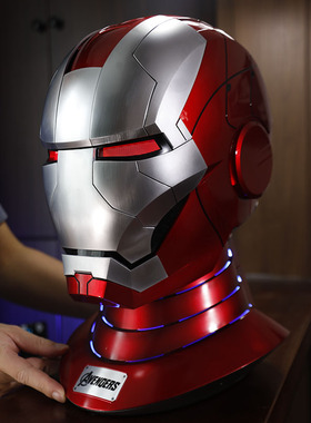 Killerbody千世机甲mk5钢铁侠头盔1:1真人穿戴面具漫威迪士尼手办