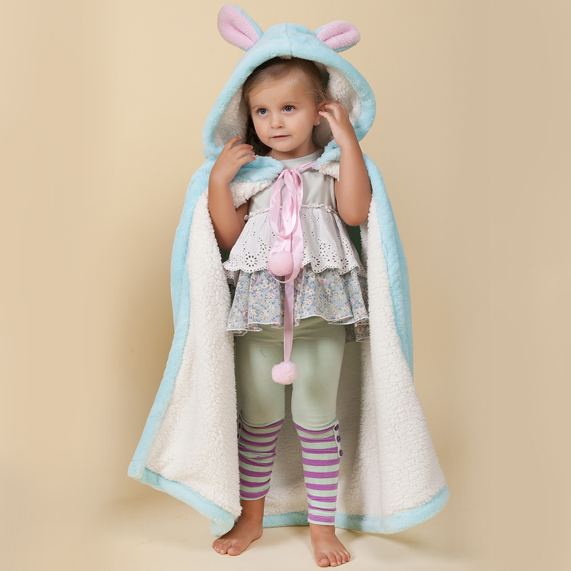 Cape pour enfant en flanelle - Ref 2154462 Image 3