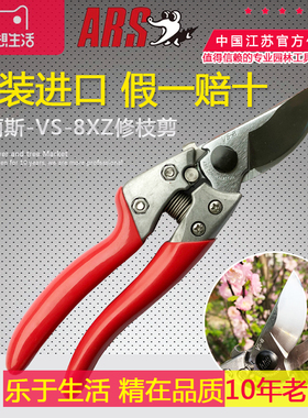 日本进口ARS爱丽斯VS-8XZ修枝剪园艺剪园林工具剪刀果树剪粗树枝
