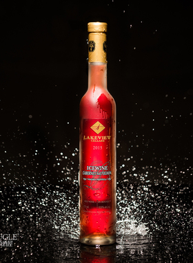 红冰酒更棒Lakeview加拿大原瓶进口VQA湖景赤霞珠icewine冰酒2014