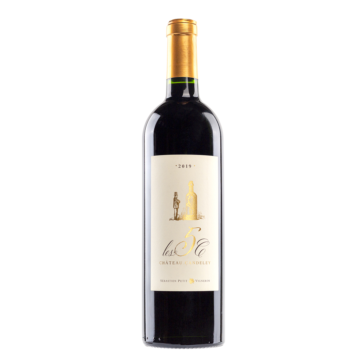 CHATEAU CANDELEY2019 Wine bordeaux AOC France Merlot13.5%Vol 酒类 干红静态葡萄酒 原图主图