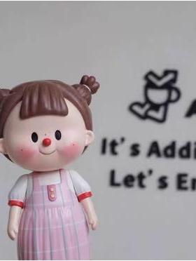 mtfu格子裙水手服多多妹恐龙木偶礼物玩具-MTFU玩具工作室