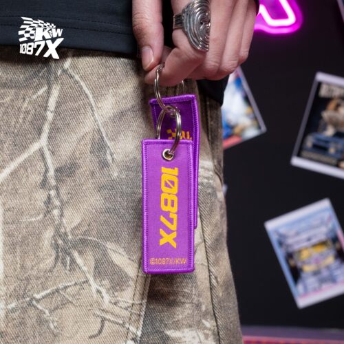 1087XKW联名织唛钥匙扣