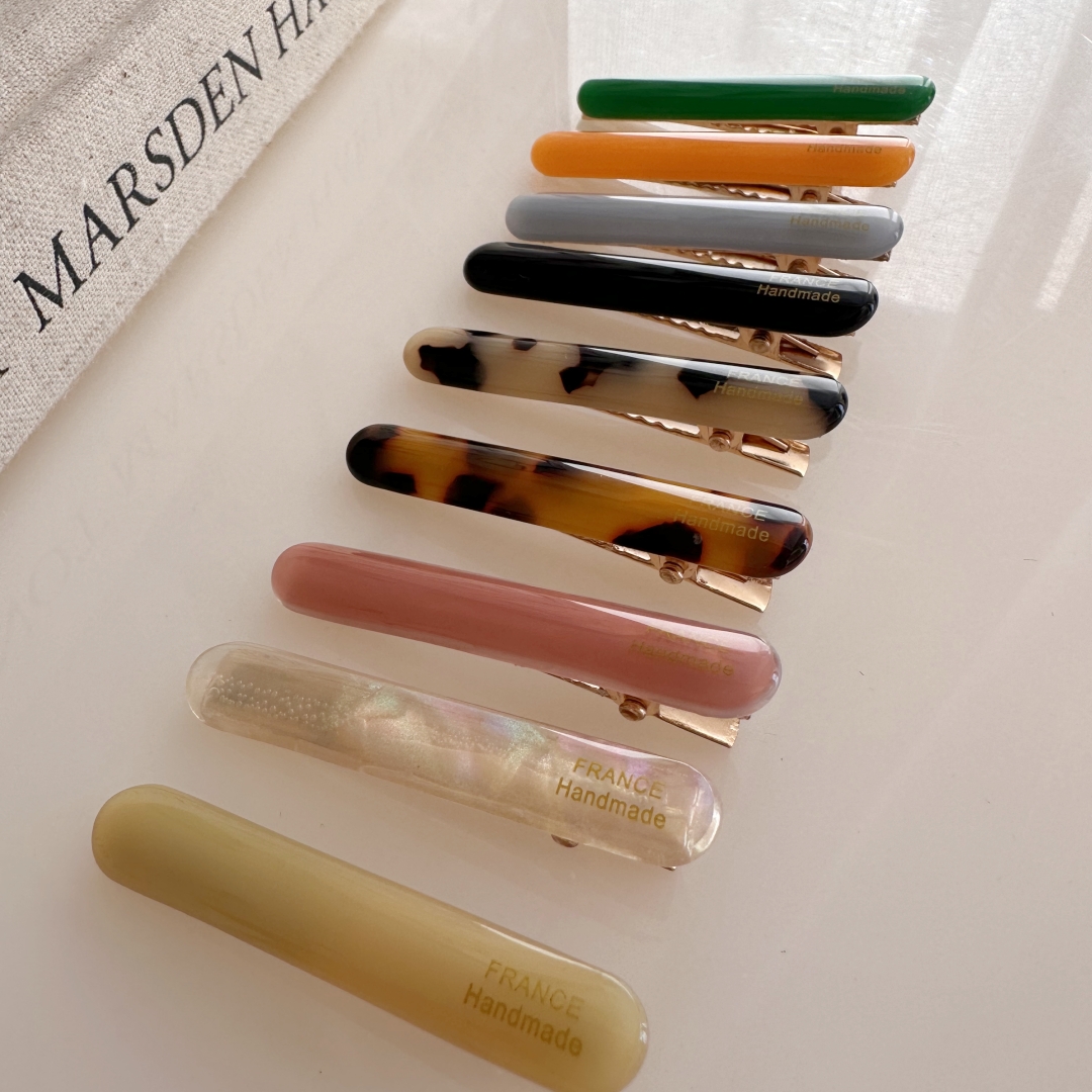 边夹醋酸可爱减龄糖果色