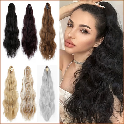 女迷你小抓夹蛋蛋卷高马尾假发辫