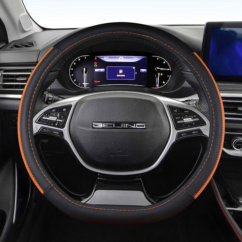 北京EU5 BJ30BJ40北汽EX3 EX5 X7绅宝D50智行汽车方向盘套D型防滑