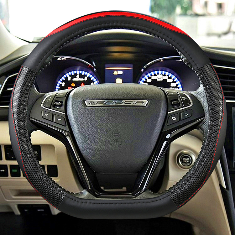 启辰D60 T60 2018/19款启辰t70 T90专用方向盘套D型平底汽车把套