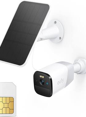 eufy4GLTE摄像头太阳能电池版