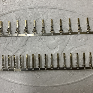 YY高电流镀金母端子高低脚LST高电流镀锡端子U形四面弹5557胶壳用