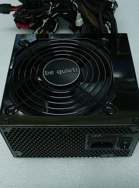 特点安静德商必酷be quiet!静音电源600W 500W主动PFC显卡双6+2P