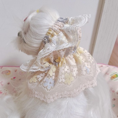 Vina手作原创设计狗狗长毛犬头套