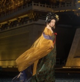 汉服套装 衫 枯叶蝶丝绒植绒齐胸背带裙大袖 青泠谷秋季