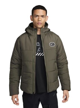 耐克男冬季防风保暖连帽加厚棉服