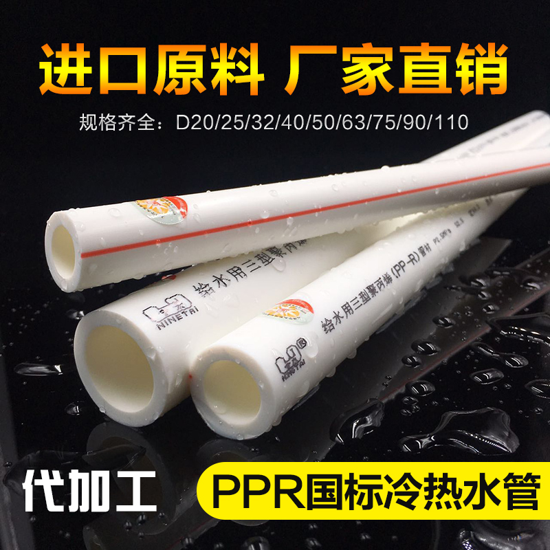 ppr冷热水管家装管材4分6分1寸50