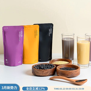 韩国豆乳本色早餐豆浆营养代餐饱腹饮品低负担浓郁好喝三种口味