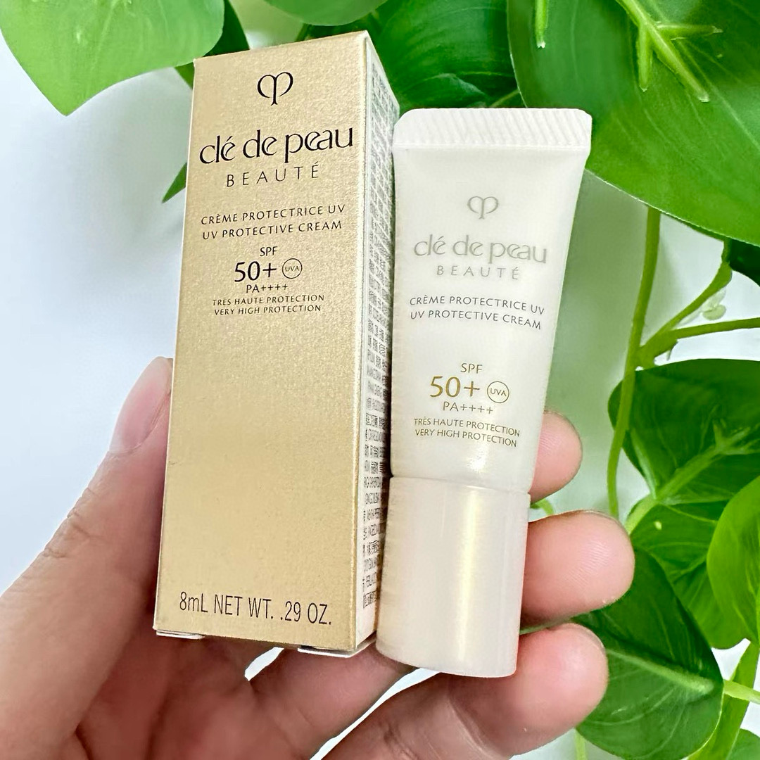 （5支）日本CPB肌肤之钥御龄防晒乳霜8ml中小样SPF50+ PA++++