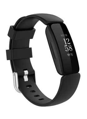 适用Fitbit inspire2智能手表胶表带inspire2代专用手环腕带配件