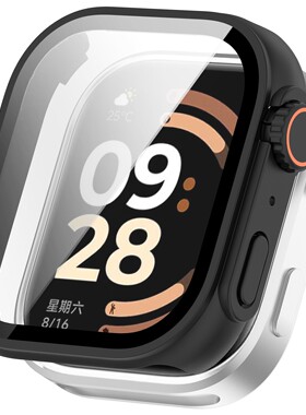 适用Redmi红米Watch6保护壳秒变手表6套全包免贴膜PC钢化一体硬壳