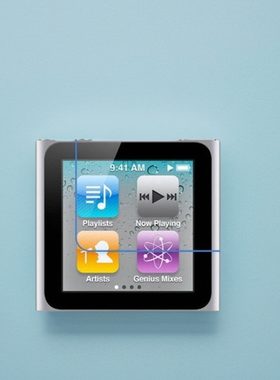 iPod nano6贴膜 nano 6代保护膜 高清膜 屏幕膜 透明软膜 高透膜
