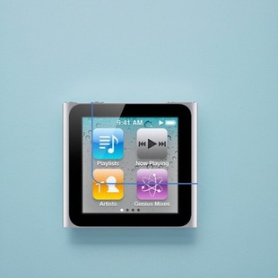 6代保护膜 nano 高清膜 屏幕膜 高透膜 iPod 透明软膜 nano6贴膜