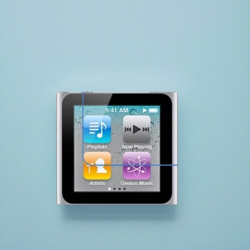 iPod nano6贴膜 nano 6代保护膜 高清膜 屏幕膜 透明软膜 高透膜