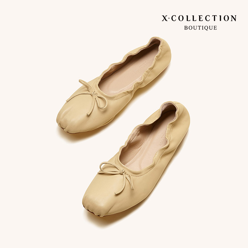 芭蕾舞鞋平底鞋Xcollection