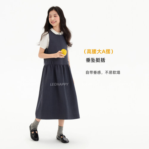 女童连衣裙儿童背心裙大A摆裙