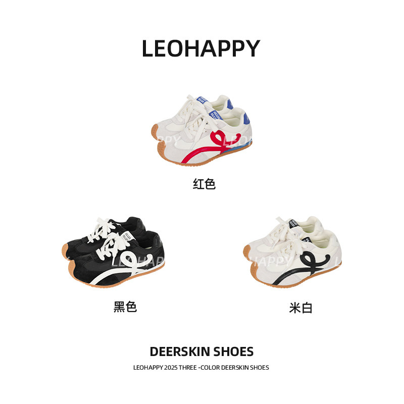 LEOHAPPY女童鞋子春夏新款儿童运动鞋轻便百搭中大童休闲德训鞋