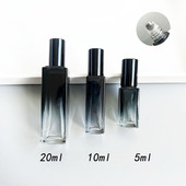 香水分装 瓶高端便携式 10ml小样走珠瓶高级玻璃空瓶20ml滚珠瓶子