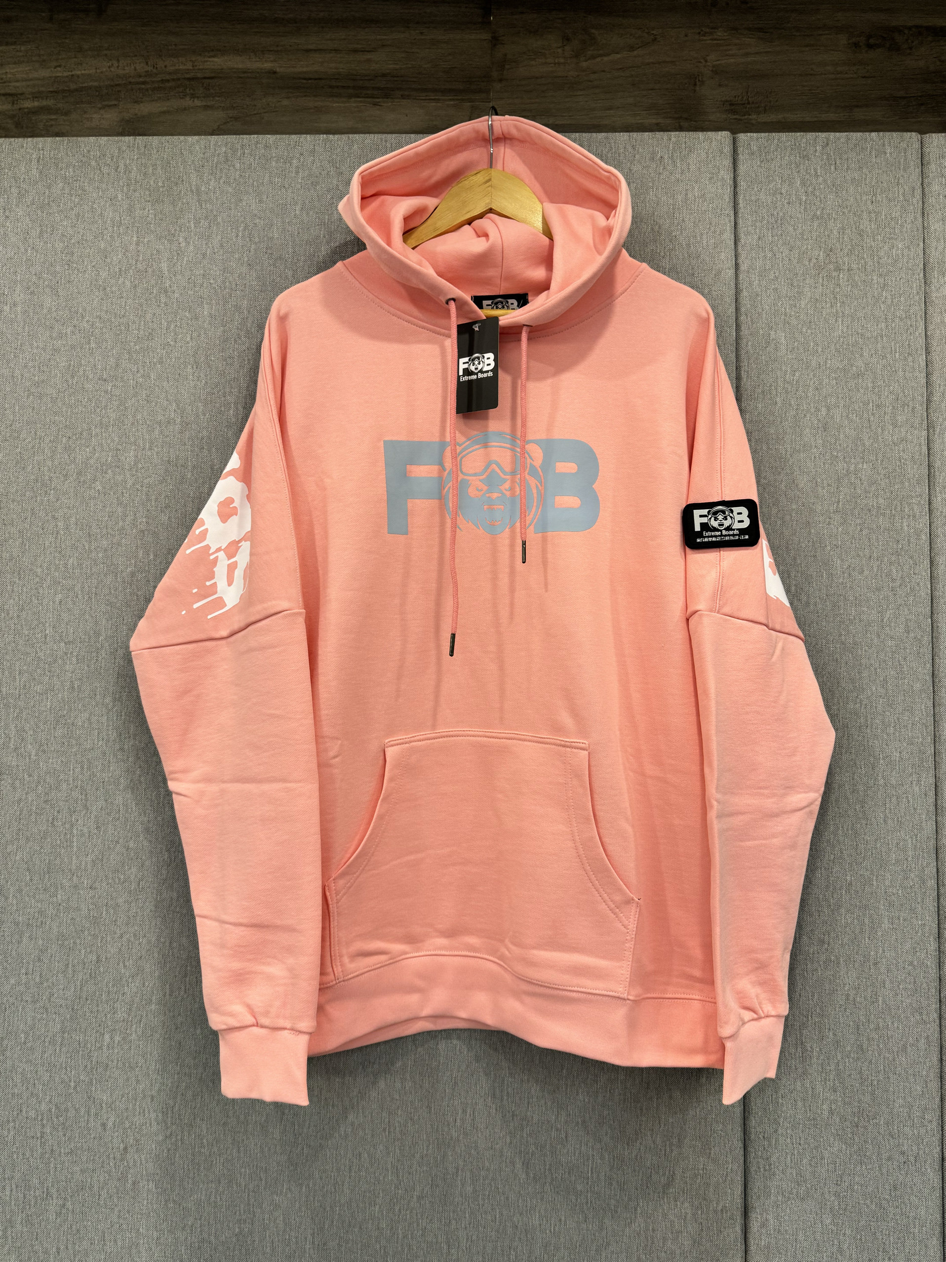 疯得板滑雪卫衣雪服保暖加厚纯棉卫衣男款女款秋冬连帽卫衣