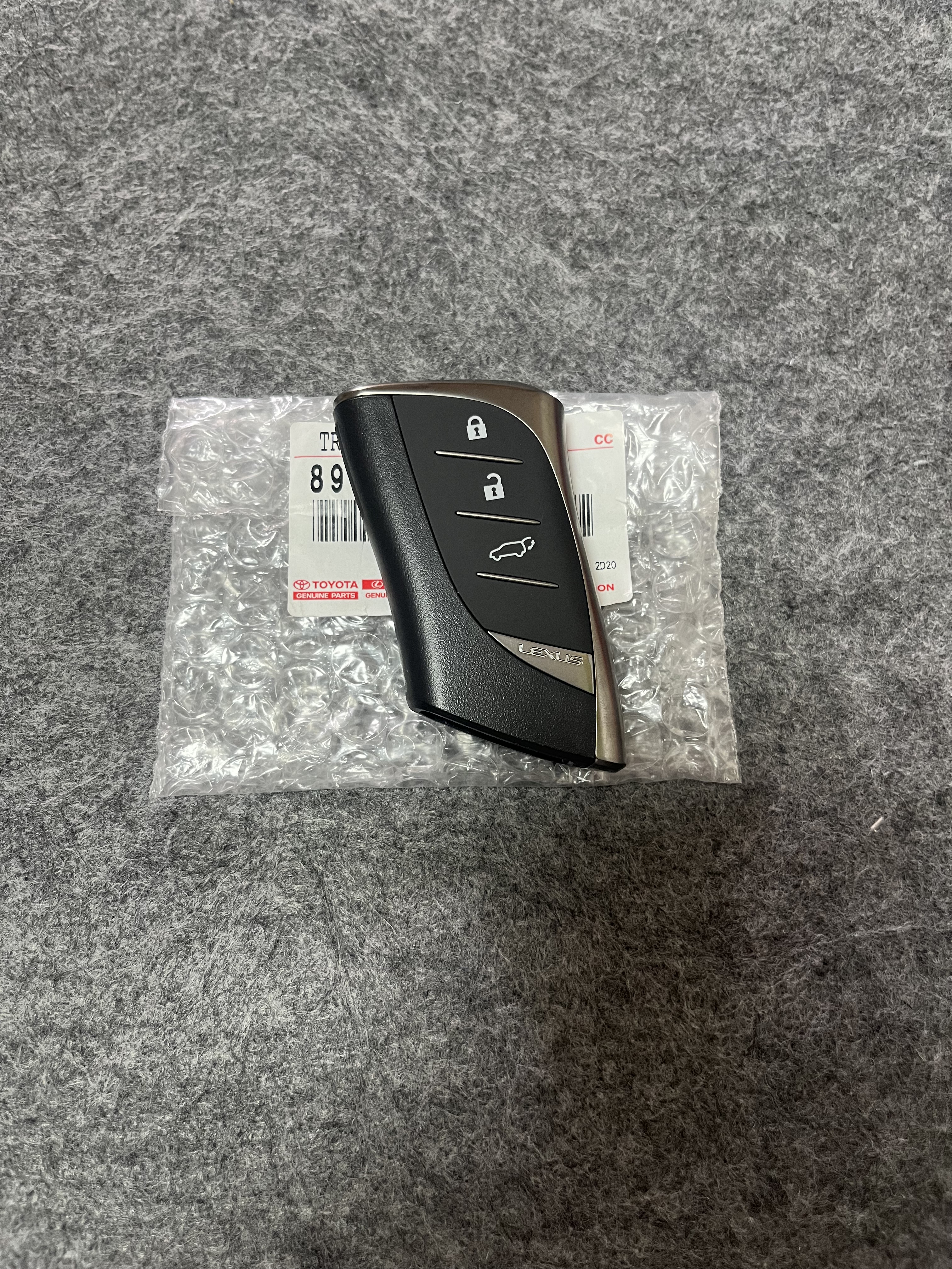全新原厂雷克萨斯 日版LX600智能钥匙 3按键 直接增加匹配