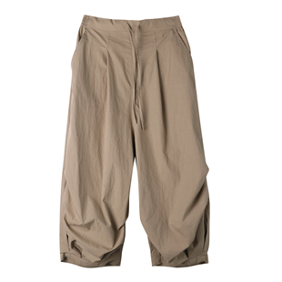 reveal sense 多色灯笼廓型休闲裤