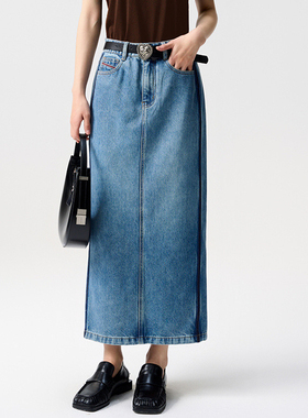 ME FOREVER真我永恒2024秋半裙长款半裙-2431C33116吊699