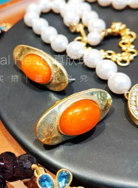中古饰品经典戒指 女小众设计 高级感手工精致独特气质