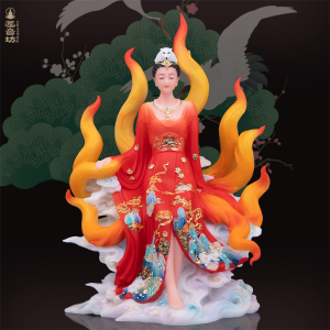 九姑娘神像家居堂口供奉