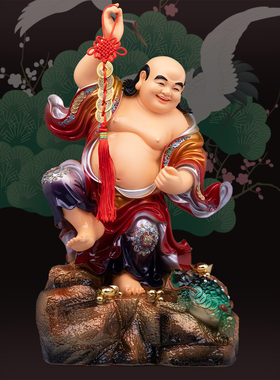 树脂刘海戏金蟾招财摆件