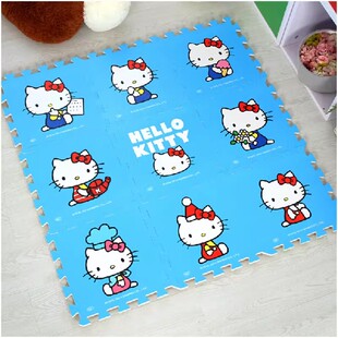 儿童卡通拼接泡沫垫kitty猫家用客厅卧室爬爬垫隔凉宝宝爬行垫30