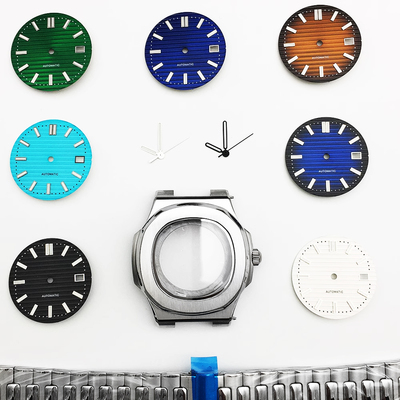 高品质蓝宝石手表表壳 百达鹦鹉螺外壳 机械表NH35机芯PP表壳套件