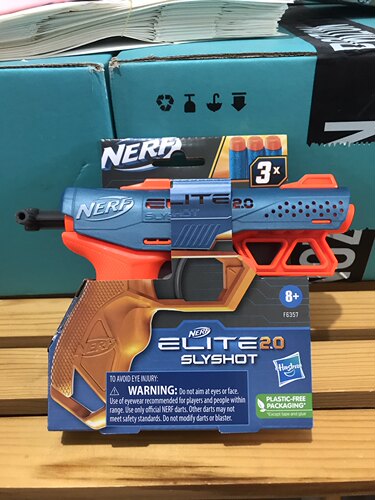 NERF热火精英2.0系列 精灵发射器儿童迷你口袋软弹玩具枪