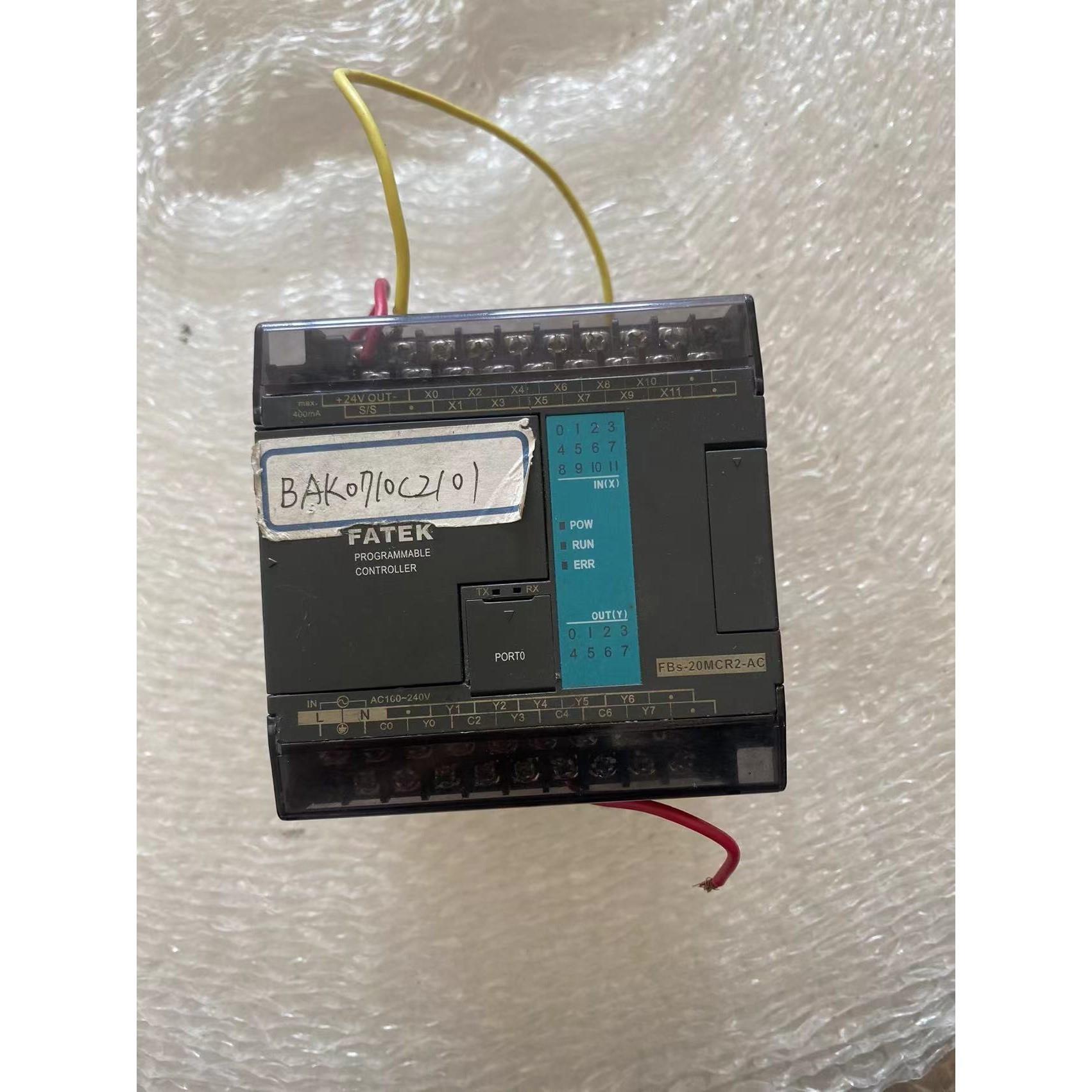 FBS-20MCR2-AC 二手拆机永宏PLC 实物图拍摄